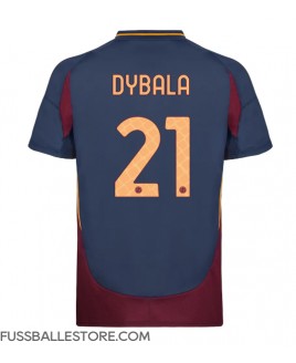 Günstige AS Roma Paulo Dybala #21 3rd trikot 2024-25 Kurzarm